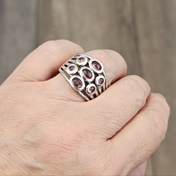 Sterling silver ring - Picture 3 of 4